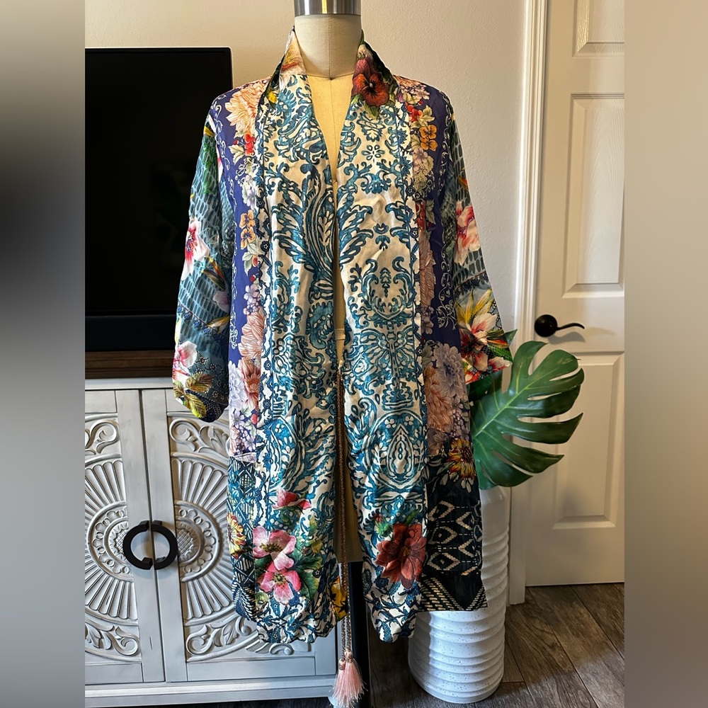 Johnny Was ZAYDI KIMONO Size M